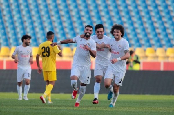 فرحة لاعبي الزوراء