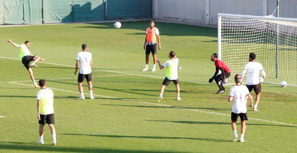من تدريبات منتخب الأردن