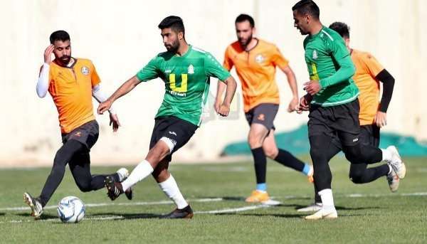 جانب من المباراة