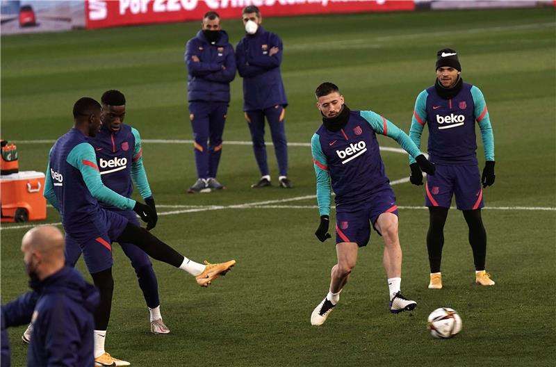 تدريبات برشلونة - أرشيفية