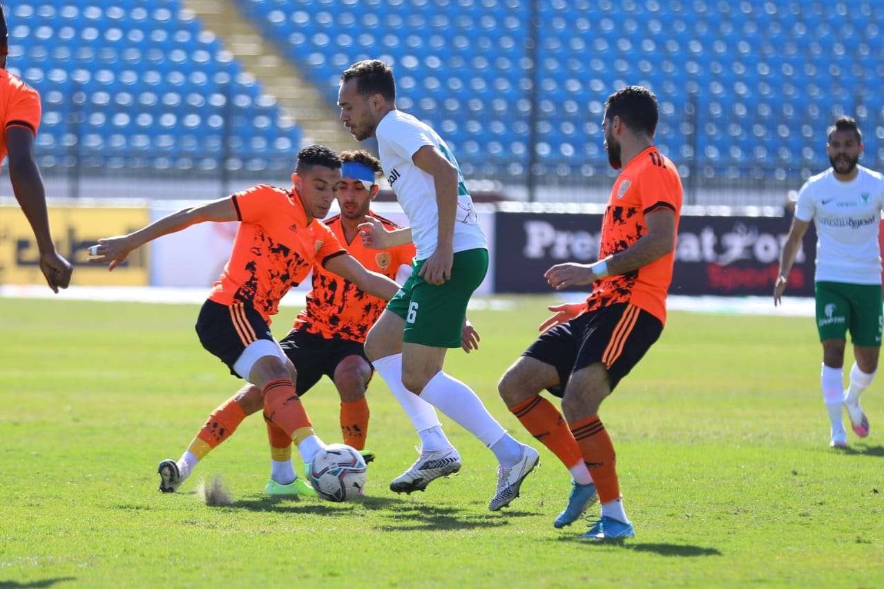 جانب من المباراة