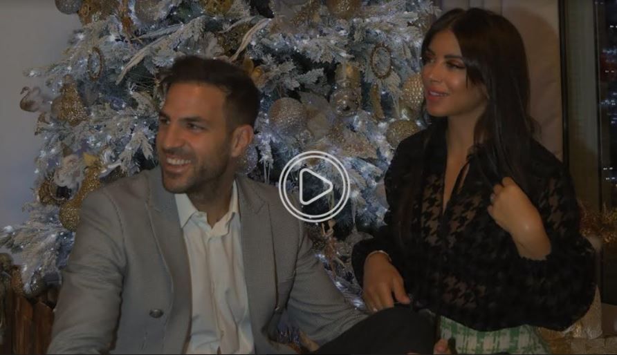 فابريجاس وزوجته