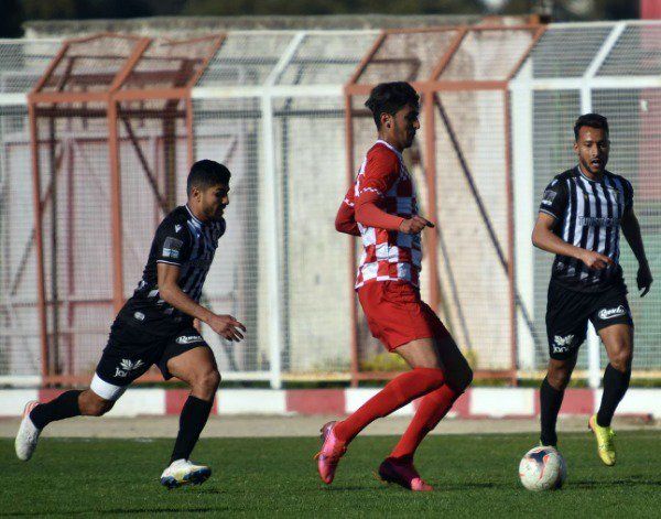 لقطة من المباراة