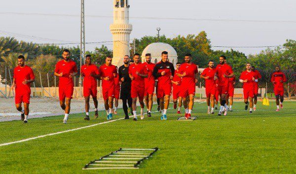 تحضيرات المنتخب الفلسطيني