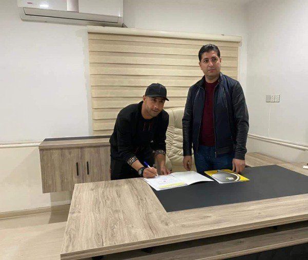 من توقيع اللاعب الجديد فراس فنجان