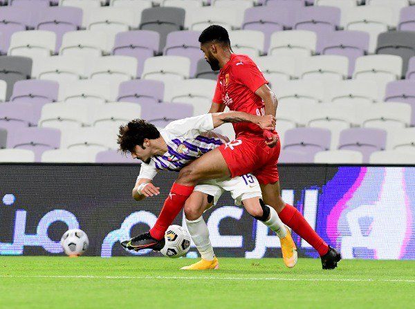 من المباراة