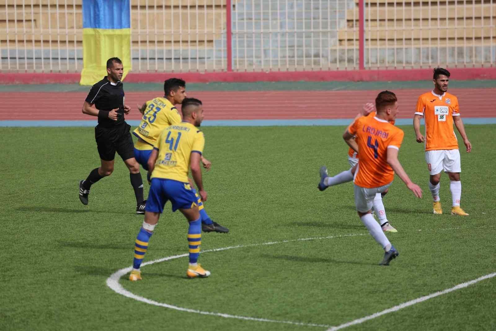 لقطة من المباراة