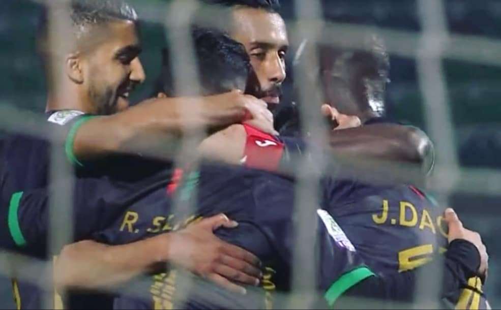 فرحة لاعبي الجيش 