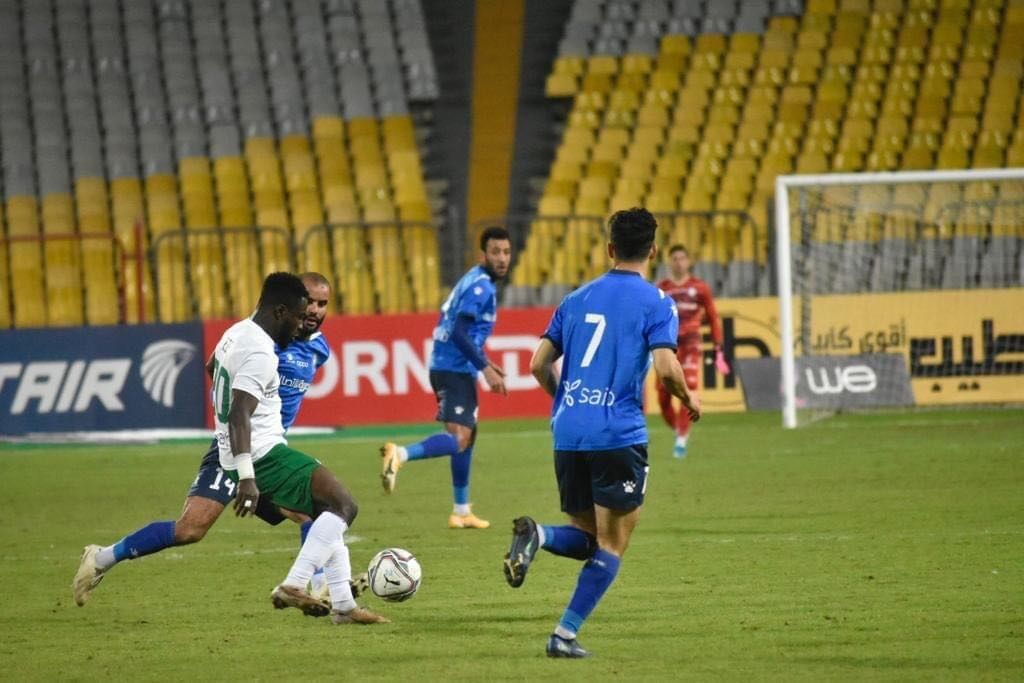 جانب من المباراة