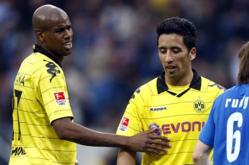 سانتانا (على اليسار) مع زميله باريوس