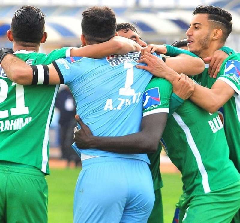 لاعبو الرجاء 