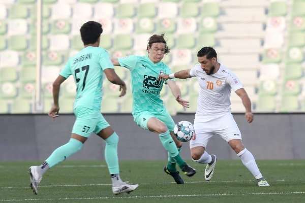 من المباراة