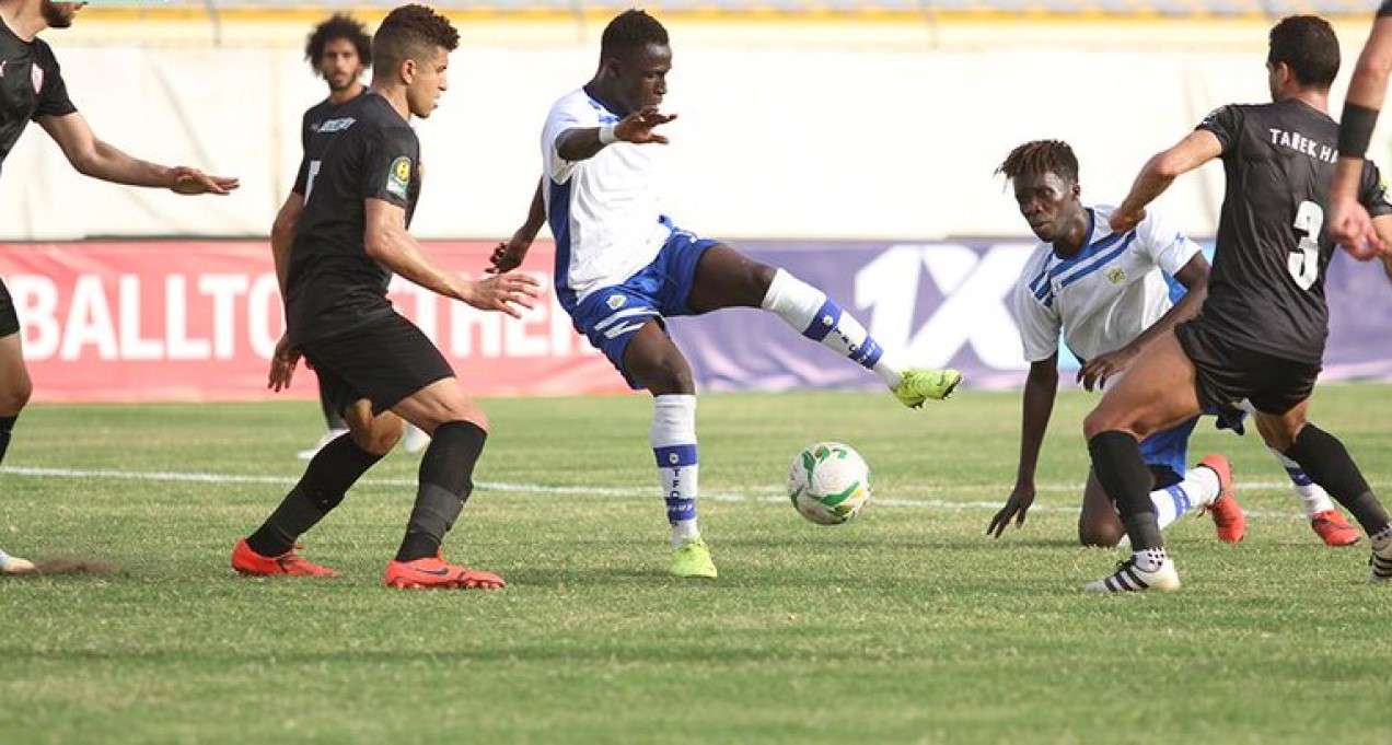 جانب من المباراة