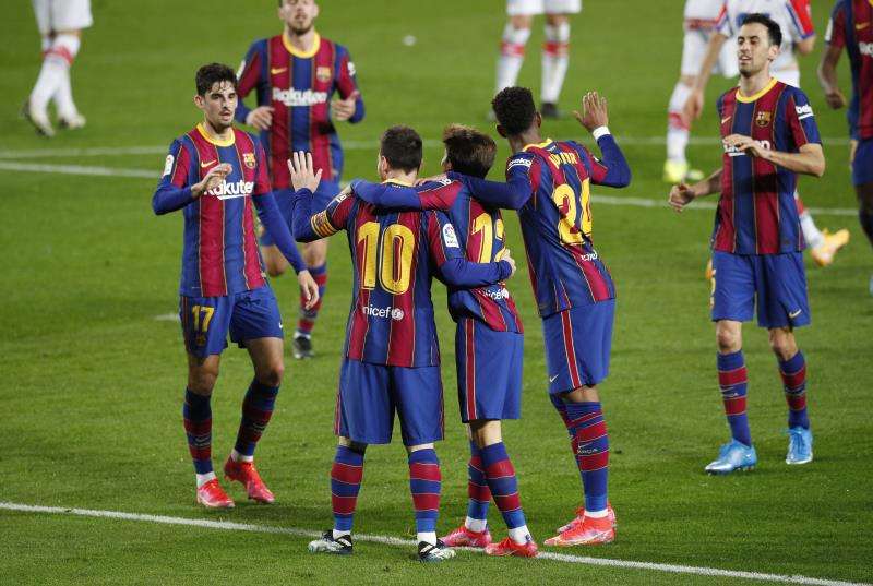 لاعبو برشلونة