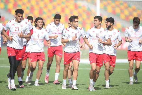 من تدريبات منتخب تونس