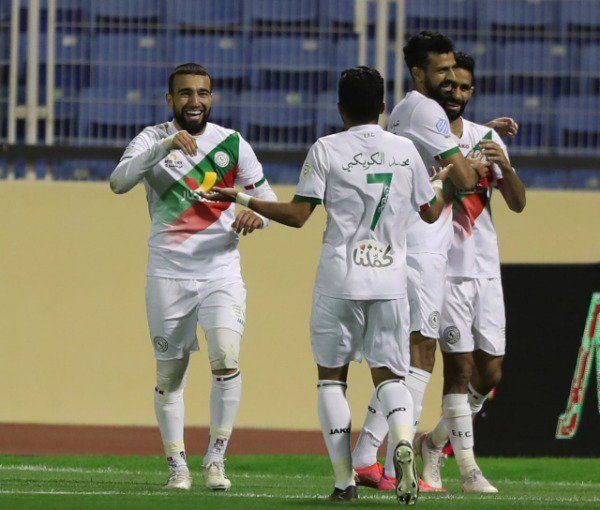 فرحة نعيم السليتي بهدفه