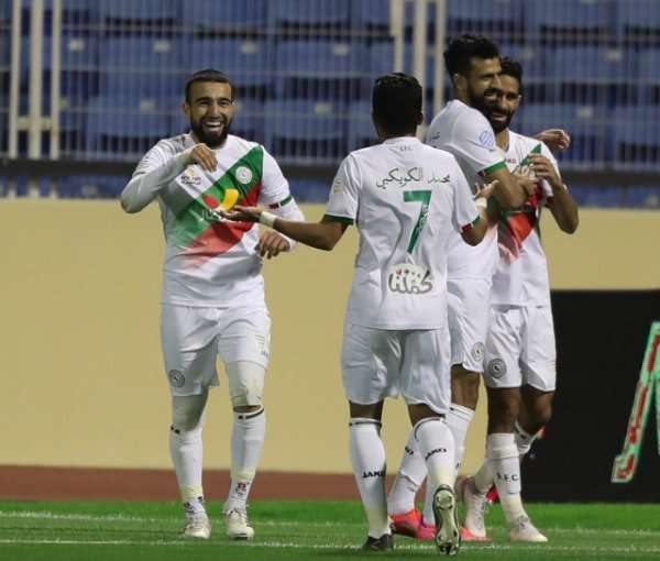 فرحة نعيم السليتي بهدفه