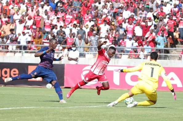 من لقاء الأهلي وسيمبا