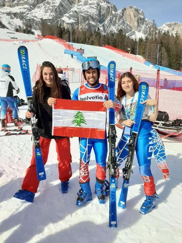 متزلجو منتخب لبنان