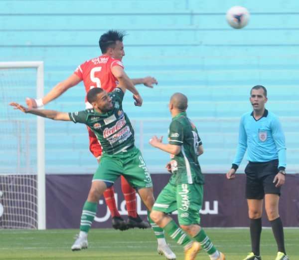 لقطة من المباراة