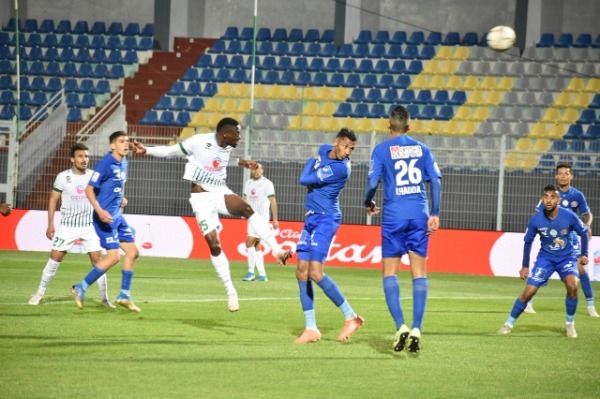 لقطة من المباراة