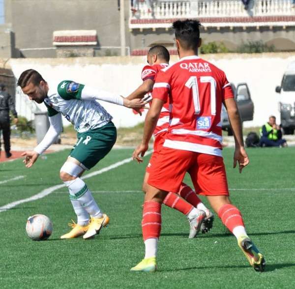 لقطة من مباراة الإفريقي مع الرجيش