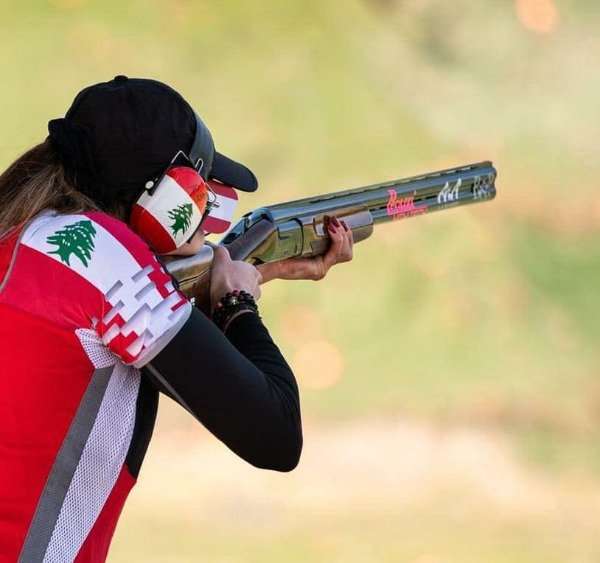  الرامية باسيل خلال المسابقة