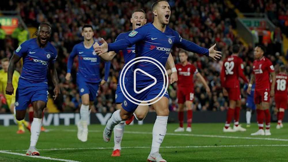 من لقاء سابق بين تشيلسي وليفربول