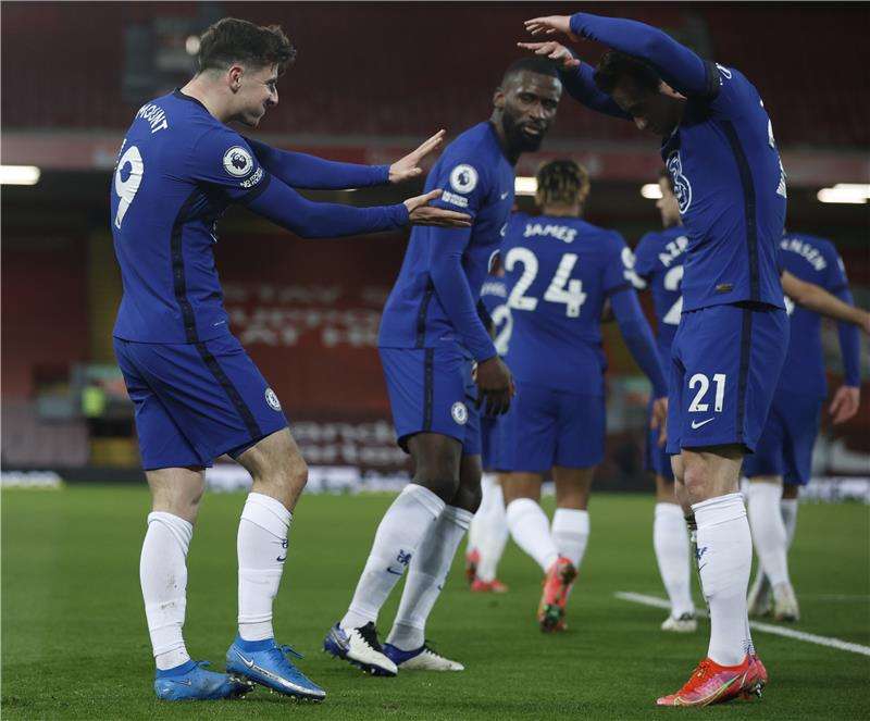 لاعبو تشيلسي