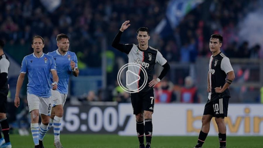 من مواجهة سابقة بين يوفنتوس ولاتسيو