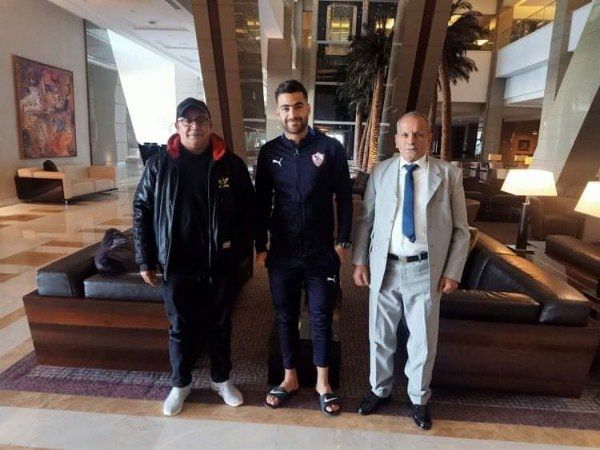 حمزة المثلوثي مع والده