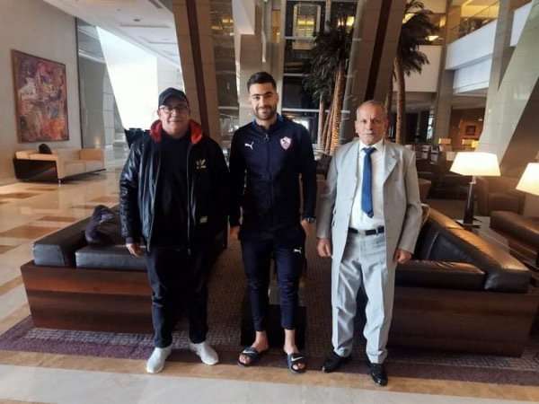 حمزة المثلوثي مع والده