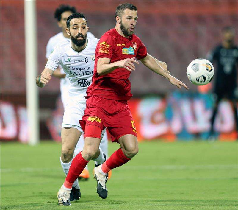 من المباراة