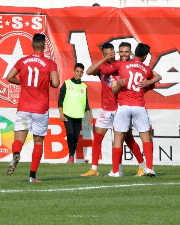 فرحة لاعبي النجم الساحلي