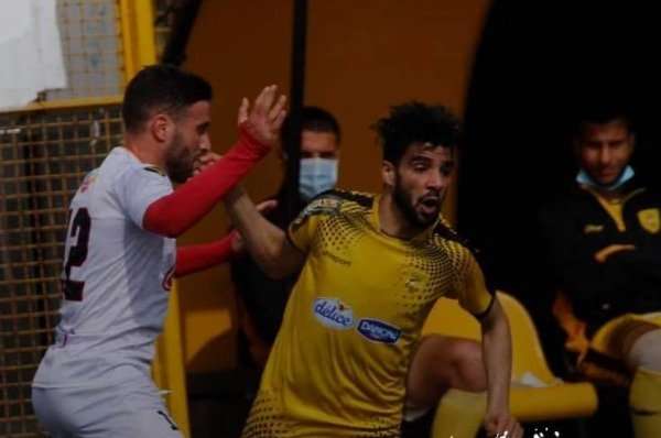 من مباراة البنزرتي والمتلوي