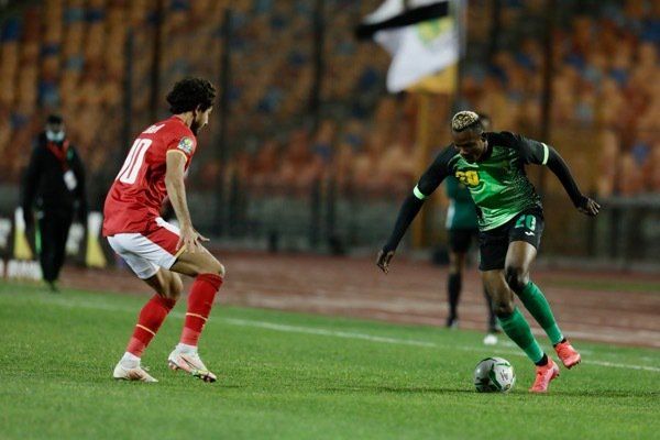 من مباراة الأهلي وفيتا