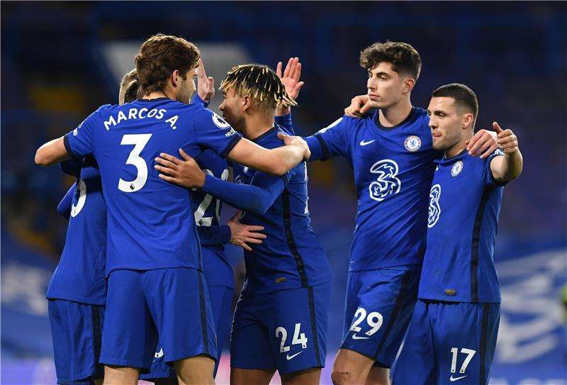 لاعبو تشيلسي