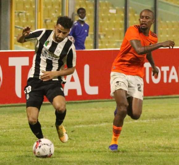 لقطة من المباراة