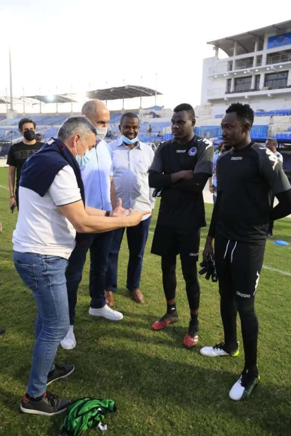 جانب من التدريب