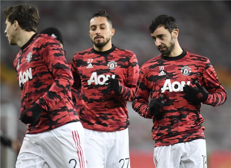 لاعبو مانشستر يونايتد