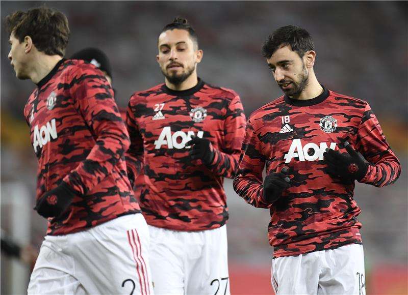 لاعبو مانشستر يونايتد