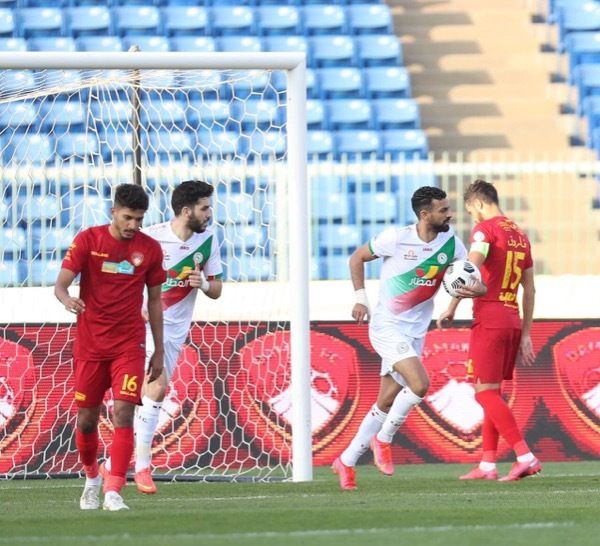 من المباراة