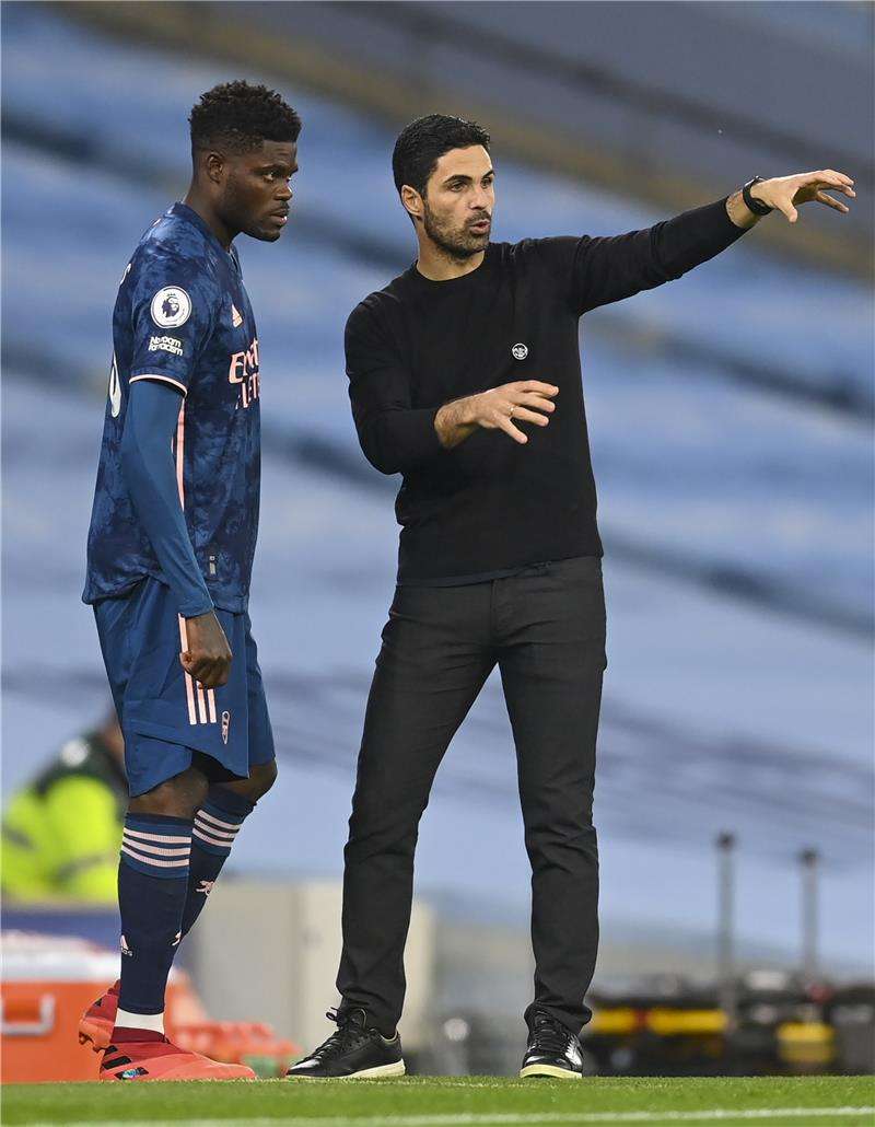 ميكيل أرتيتا  و توماس بارتي