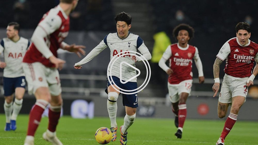 سون أمام آرسنال