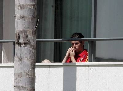  آسيير دل هورونو يرتاح في مقر إقامة المنتخب الإسباني