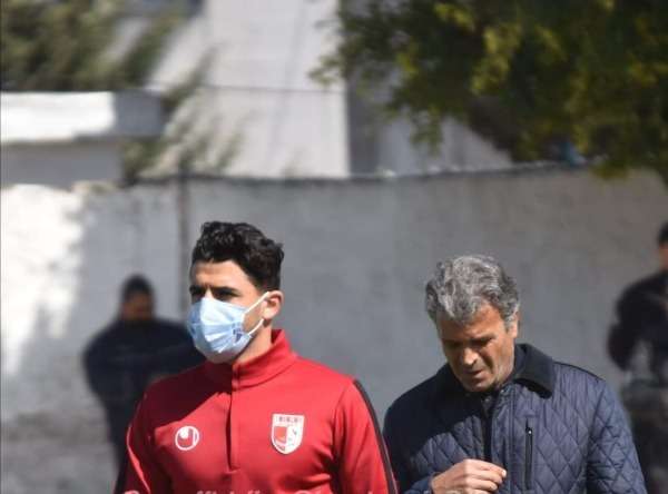 خالد بن يحيى- من مباراة اليوم 