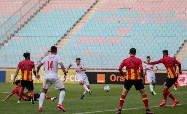 من لقاء الزمالك والترجي