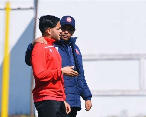 الدريدي مع كشريدة في التدريبات