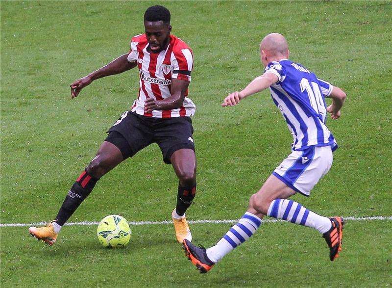 من مباراة سابقة بين ريال سوسيداد وبيلباو