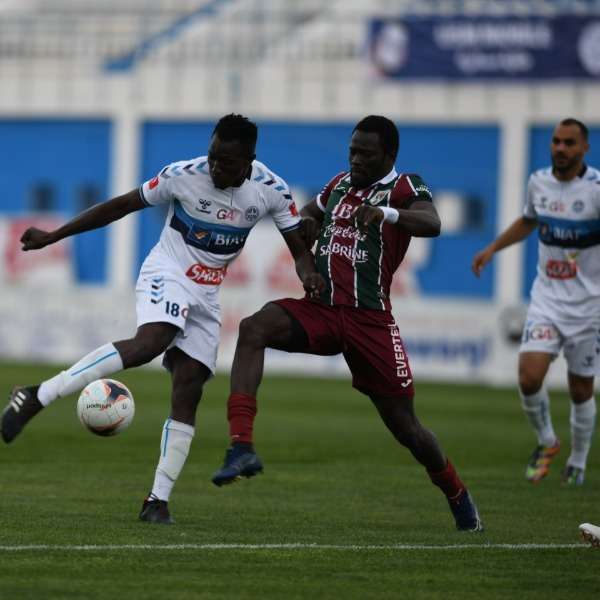 لقطة من المباراة